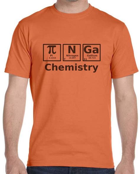 chemistry t shirts